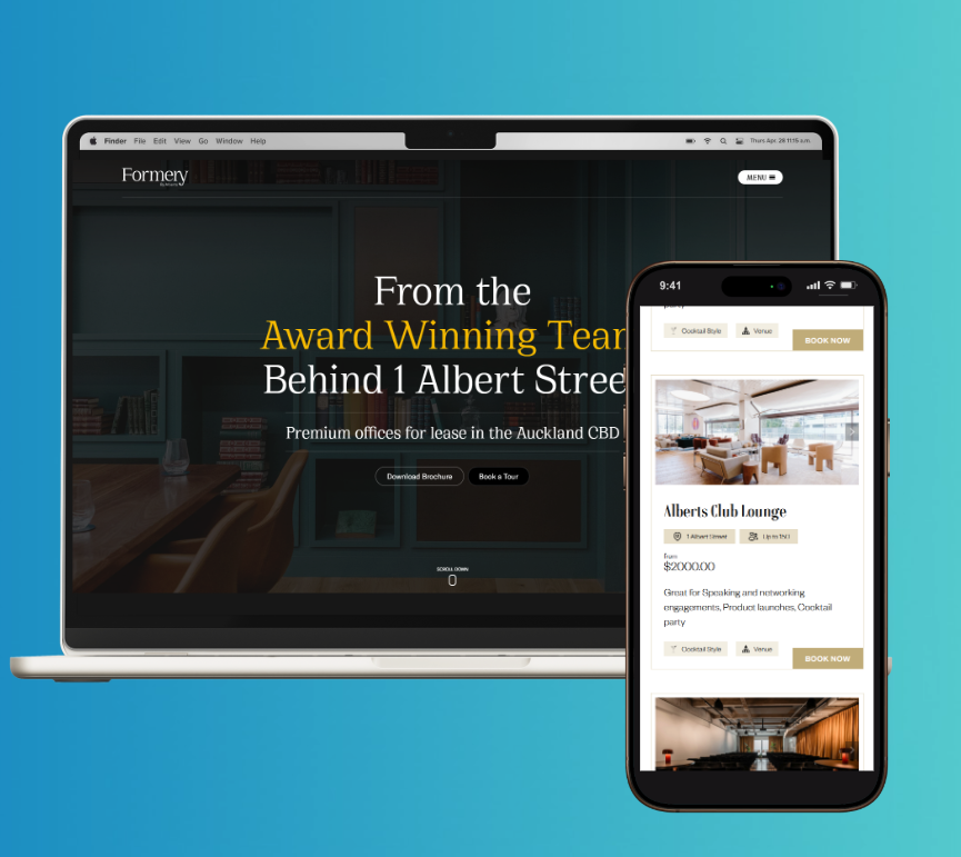 From campaign page to digital partner — Alberts.nz